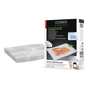 Accessories and filters Caso  Foil bags 01201 50 units, Dimensions (W x L) 16 x 23 cm, Ribbed 