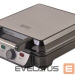 Тостер Camry  Waffle maker CR 3025 1150 W, Number of pastry 4, Belgium, Black/Stainless steel 
