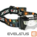 Фото и видео аксессуар Arcas  Headlight ARC5 1 LED+2 Flood light LEDs, 5 W, 160 lm, 4+3 light functions 