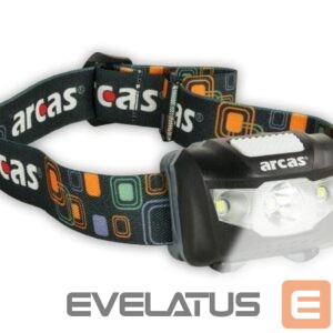 Camera accessory Arcas  Headlight ARC5 1 LED+2 Flood light LEDs, 5 W, 160 lm, 4+3 light functions 