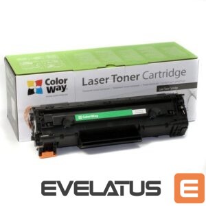Аксессуары и расходные материалы ColorWay  Toner Cartridge, Black, Canon: 725, HP CE285A 