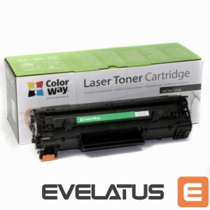 Аксессуары и расходные материалы ColorWay  Toner Cartridge, Black, Canon: 728/726, HP CE278A 