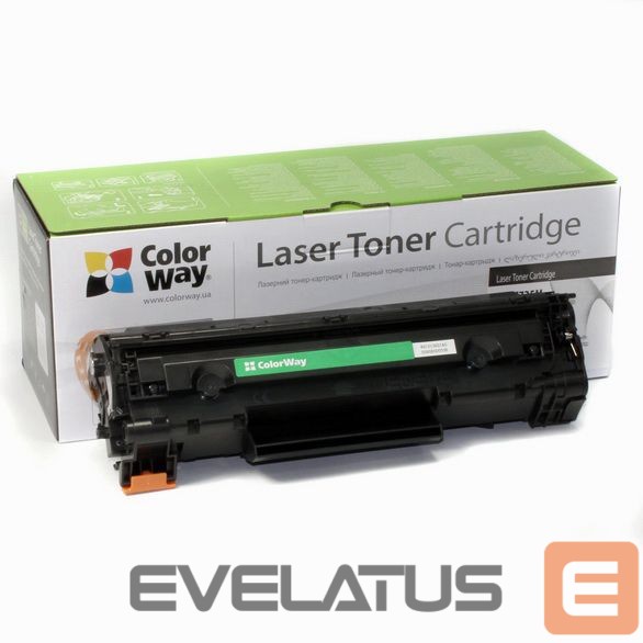 Аксессуары и расходные материалы ColorWay Econom Toner Cartridge, Black, Canon: 728/726, HP CE278A