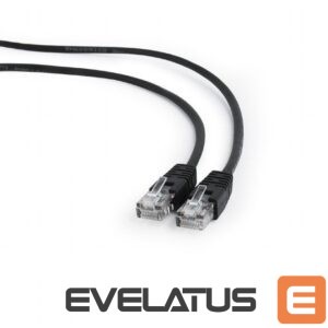 Cable Cablexpert  PP12-2M cable 2 m, Black, RJ-45, RJ-45 