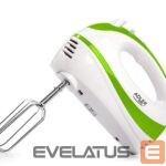 Миксеры и блендеры Adler  Mixer AD 4205 g Hand Mixer, 300 W, Number of speeds 5, Turbo mode, White/Green 