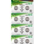 Muu arvutitarvik Camelion  AG10/LR54/LR1131/389, Alkaline Buttoncell, 10 pc(s) 