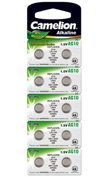 Other Computer Accessory Camelion AG10/LR54/LR1131/389, Alkaline Buttoncell, 10 pc(s)