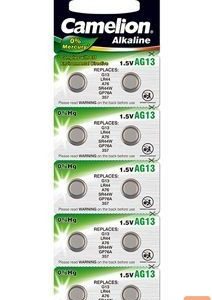 Other Computer Accessory Camelion  AG13/LR44/357, Alkaline Buutoncell, 10 pc(s) 