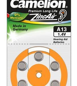 Other Computer Accessory Camelion  A13/DA13/ZL13, Zinc air cells, 6 pc(s) 