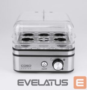 Egg cooker Caso  Egg cooker E9  Stainless steel, 400 W, Functions 13 cooking levels 