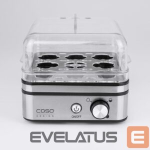 Munakeetja Caso  Egg cooker E9  Stainless steel, 400 W, Functions 13 cooking levels 