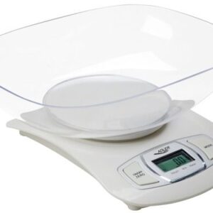 Kitchen scales Adler  AD 3137 Kitchen scales, Capacity 5 kg , Graduation 1g, Big LCD Display, Auto-zero/Auto-off, Large bowl, White   AD 3137  Maximum weight (capacity) 5 kg, Graduation 1 g, Display type LCD, White 
