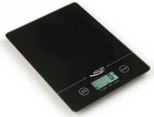 Kitchen scales Adler  Kitchen scales  AD 3138  Maximum weight (capacity) 5 kg, Graduation 1 g, Display type LCD, Black 