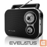 Interactive solution Muse  M-051R Black, 2-band portable radio, 