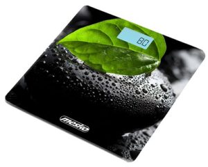 Ķermeņa svari Mesko  Bathroom scales MS 8149 Maximum weight (capacity) 150 kg, Accuracy 100 g, Black/ green 