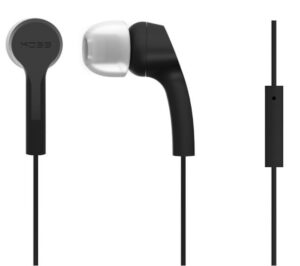 Bezvadu austiņas Koss  Headphones KEB9iK Wired, In-ear, Microphone, 3.5 mm, Black 