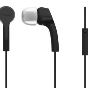 Bezvadu austiņas Koss  Headphones KEB9iK Wired, In-ear, Microphone, 3.5 mm, Black 