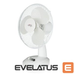 Ventilators Gallet  VEN9 Desk Fan, Number of speeds 2, 23 W, Oscillation, Diameter 23 cm, White 