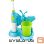 Toothbrush ETA  Toothbrush with water cup and holder Sonetic  129490080 Battery operated, For kids, Number of brush heads included 2, Blue 