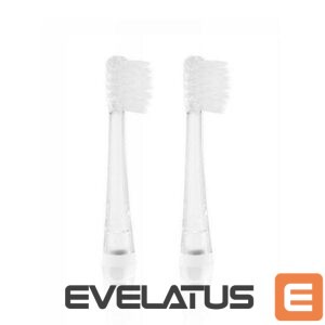 Zobu birste ETA  Toothbrush replacement  for 0710 For kids, Heads, Number of brush heads included 2, White 