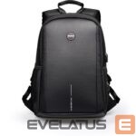 Sülearvuti kott PORT DESIGNS  ANTI-THEFT Chicago EVO Fits up to size 15.6 ", Black, 13-15.6 ", Shoulder strap, Backpack 