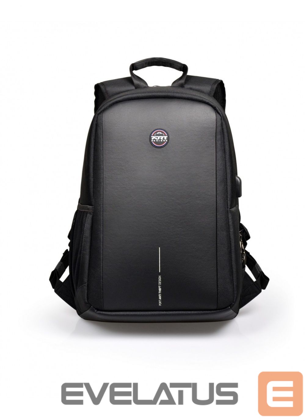 Sülearvuti kott PORT DESIGNS ANTI-THEFT Chicago EVO Fits up to size 15.6 ", Black, 13-15.6 ", Shoulder strap, Backpack