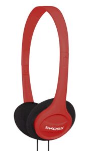 Bezvadu austiņas Koss  Headphones KPH7r Wired, On-Ear, 3.5 mm, Red 