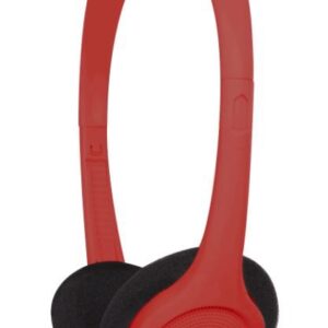 Belaidės ausinės Koss  Headphones KPH7r Wired, On-Ear, 3.5 mm, Red 