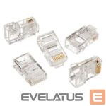 Üleminek Cablexpert  Modular plug 8P8C for solid LAN cable CAT5, UTP, 10 pcs. per bag 