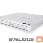 Server - Other Accessories H.L Data Storage  Ultra Slim Portable DVD-Writer GP57EW40 Interface USB 2.0, DVD±R/RW, CD read speed 24 x, CD write speed 24 x, White, Desktop/Notebook 