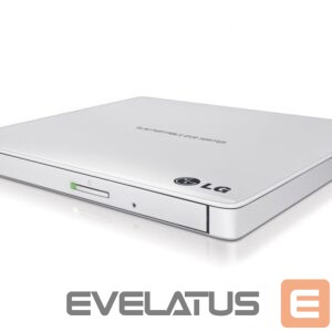 Server – muud tarvikud H.L Data Storage  Ultra Slim Portable DVD-Writer GP57EW40 Interface USB 2.0, DVD±R/RW, CD read speed 24 x, CD write speed 24 x, White, Desktop/Notebook 