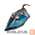 Утюг Adler  Iron AD 5032 Blue/Grey, 3000 W, Steam Iron, Continuous steam 45 g/min, Steam boost performance 80 g/min, Water tank capacity 350 ml 