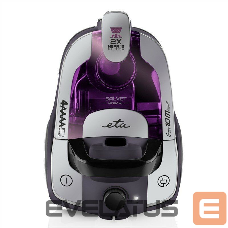 Vacuum cleaner ETA Vacuum cleaners Salvet Animal 151390000 Bagless, Power 700 W, Dust capacity 2.2 L, Purple