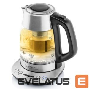 Veekeetja ETA  Kettle Crystela Premium 915390000 Electric, 2200 W, 1.5 L, Glass, 360° rotational base, Stainless steel/Glass 