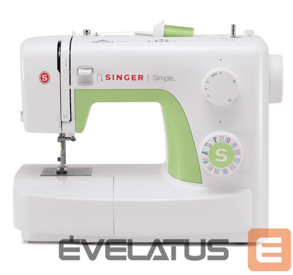 Muud väikesed kodumasinad Singer Sewing Machine Simple 3229 Number of stitches 31, Number of buttonholes 1, White/Green