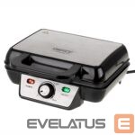 Тостер Camry  Waffle Maker CR 3046 1600 W, Number of pastry 2, Belgium, Black/Stainless Steel 