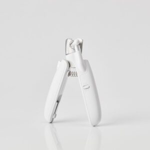 For livestock PETKIT  LED Light Nail Clipper White 