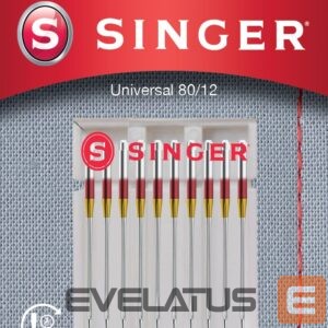 Aksesuāri un filtri Singer  Universal Needle for Woven Fabrics 80/12 10PK 