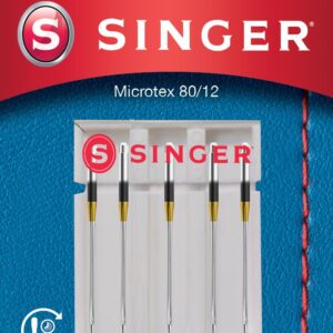 Filtrid ja tarvikud Singer  Microtex Needle 80/12 5PK 