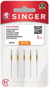 Aksesuāri un filtri Singer  Needle, 2045 SZ12 BLST W/05 