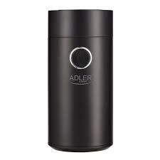 Coffee machine Adler  Coffee grinder AD4446bs  150 W, Coffee beans capacity 75 g, Lid safety switch, Black 