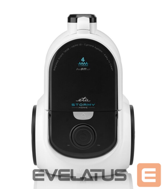 Putekļusūcējs ETA Stormy Home Vacuum cleaner 051790000 Bagless, Power 800 W, Dust capacity 2.2 L, White/Black