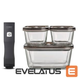 Cita mazā sadzīves tehnika Caso  Vacu OneTouch Vacuum sealer Eco-Set Black 