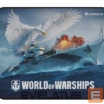 Datora pele Genesis  Mouse Pad Carbon 500 WOWS Lightning Multicolor 