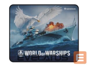 Datora pele Genesis  Mouse Pad Carbon 500 WOWS Lightning Multicolor 
