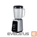 Mikseri un blenderi Camry  Blender CR 4077 Tabletop, 500 W, Jar material Glass, Jar capacity 1.5 L, Ice crushing, Black/Stainless steel 