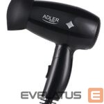 Face protection Adler  Hair Dryer AD 2251 1400 W, Number of temperature settings 2, Black 
