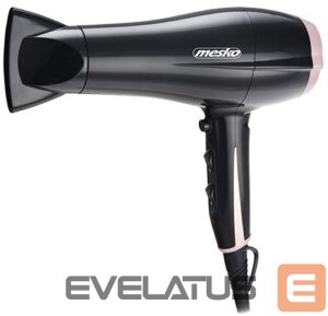 Face protection Mesko  Hair Dryer MS 2249 2000 W, Number of temperature settings 3, Black/Pink 