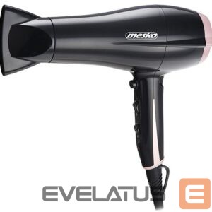 Face protection Mesko  Hair Dryer MS 2249 2000 W, Number of temperature settings 3, Black/Pink 