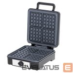 Tosters Adler  Waffle Maker AD 3049 1200 W, Number of pastry 4, Belgium, Black 